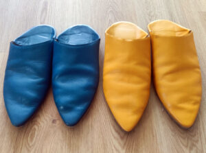 Babouches en cuir marocaines