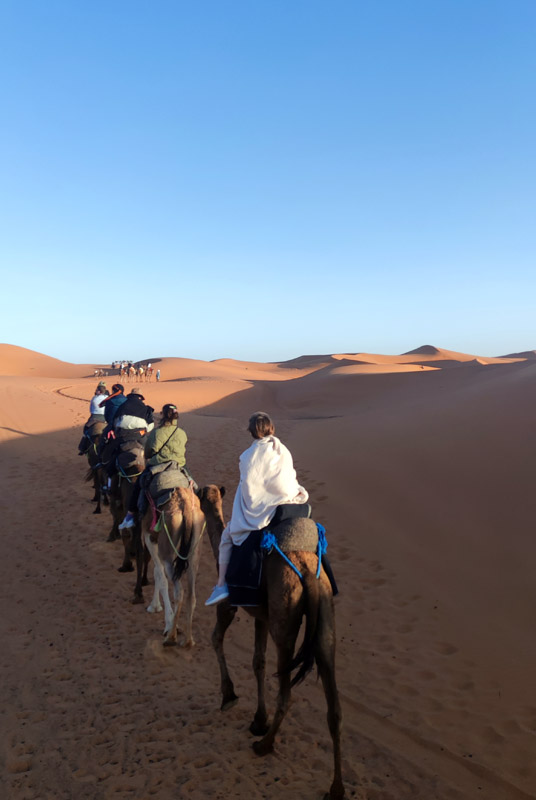 Désert de Merzouga, Maroc