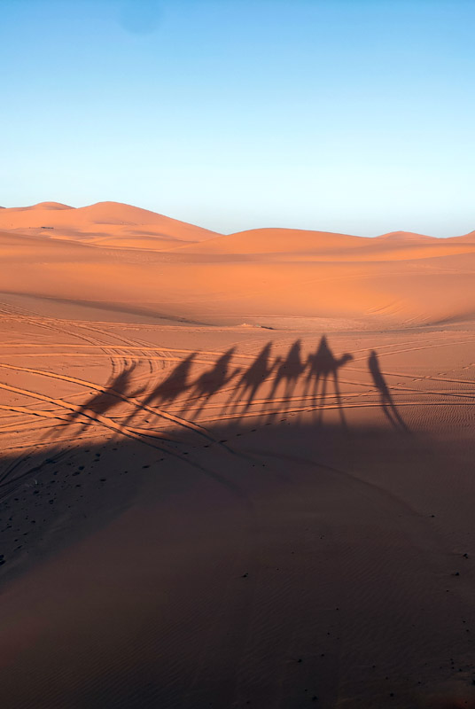 Désert de Merzouga, Maroc