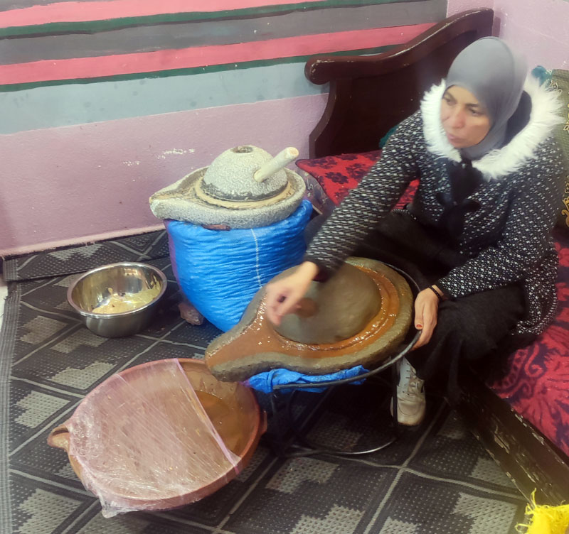 Coopérative huile argan, Maroc