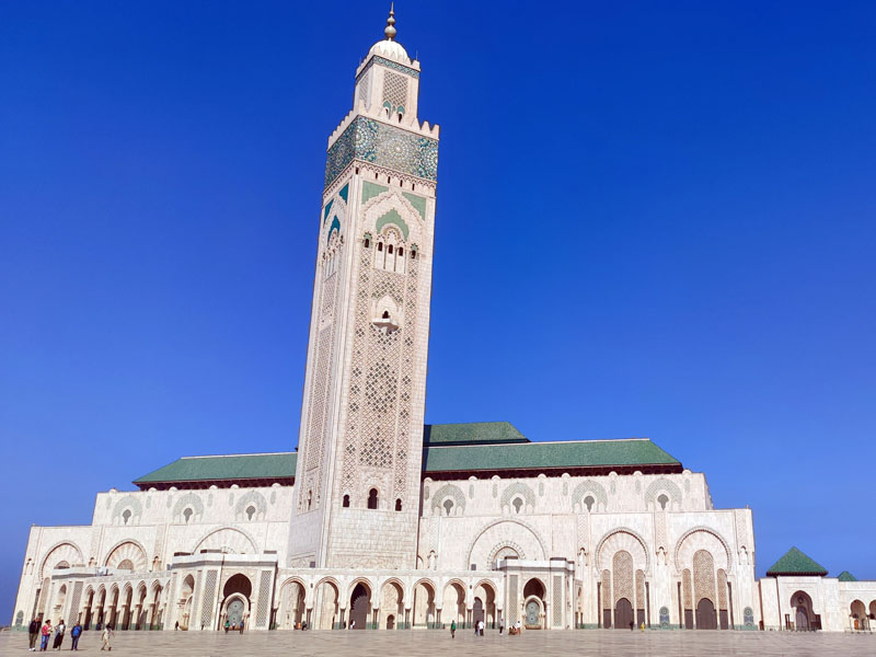 Que visiter à Casablanca : mosquée Hassan II